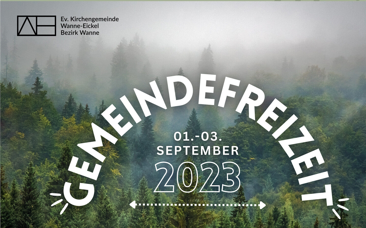 Gemeindefreizeit 01.-03.09.2023: Save the date