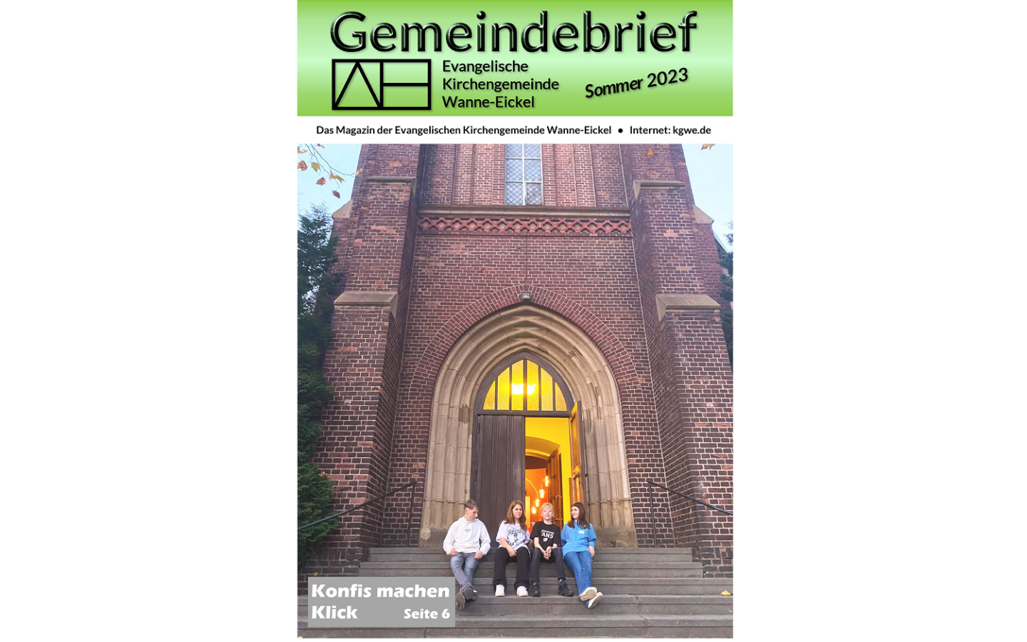 Gemeindebrief Sommer 2023