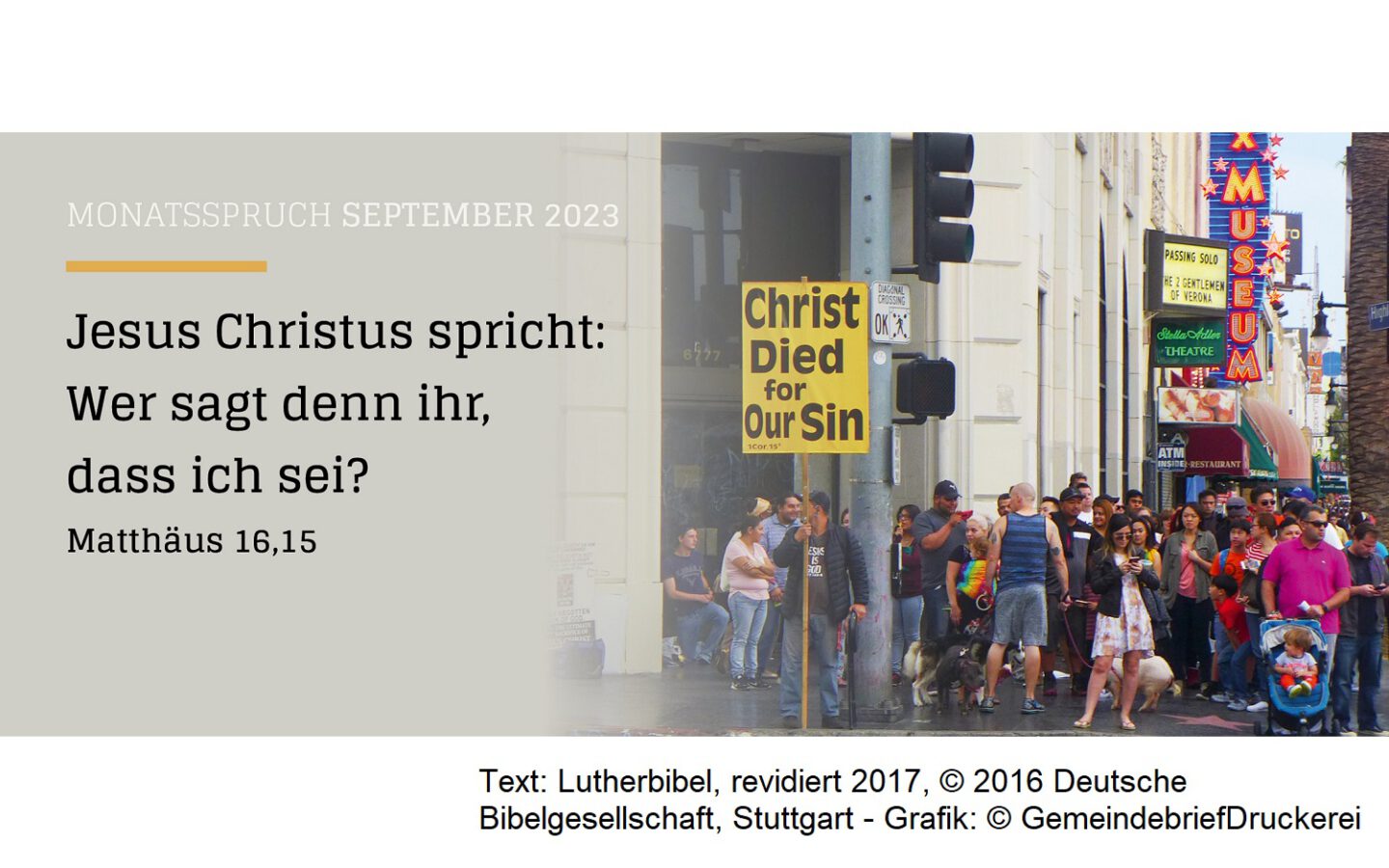 Monatsandacht September 2023