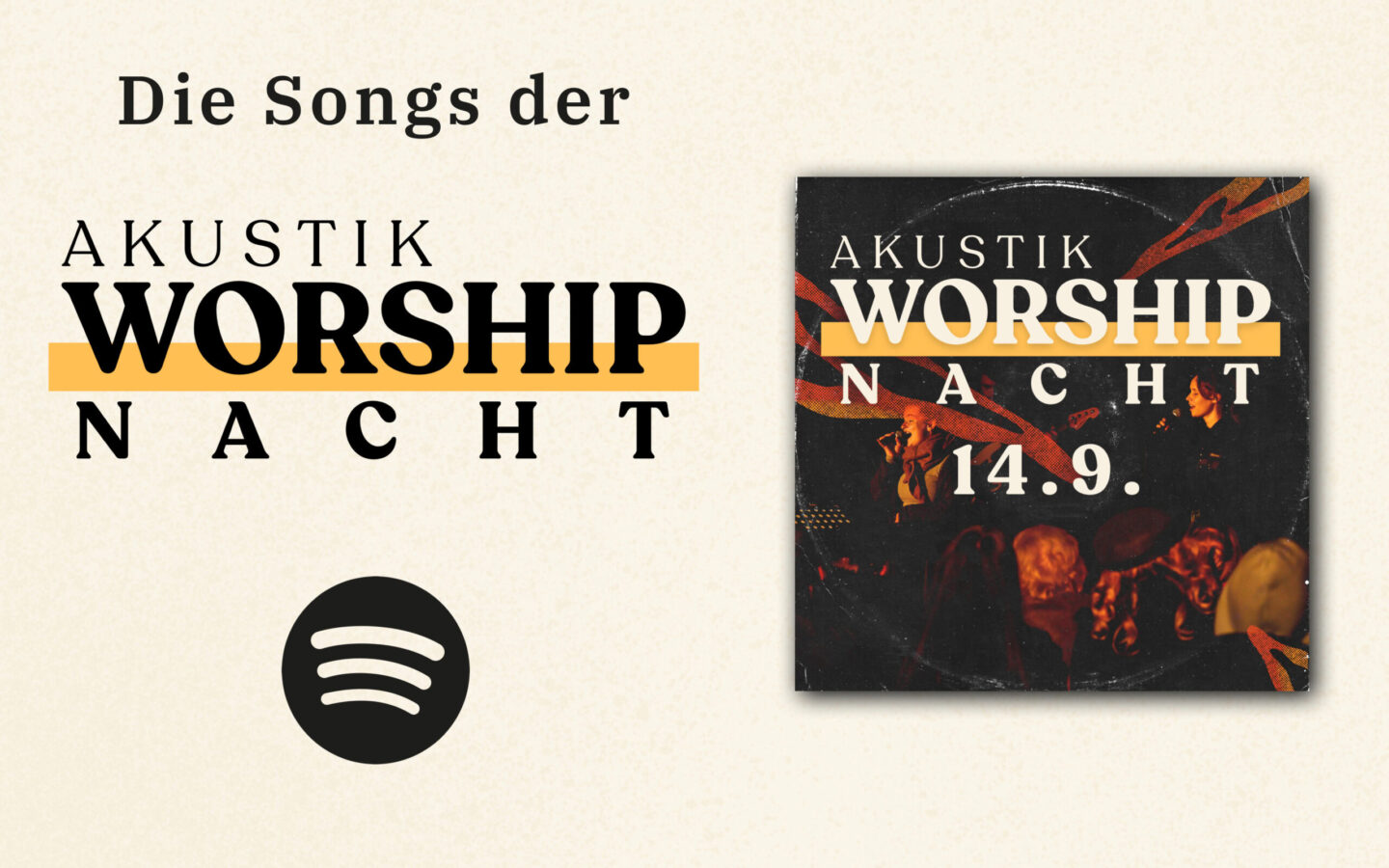 Playlist: Songs der WORSHIP NACHT!