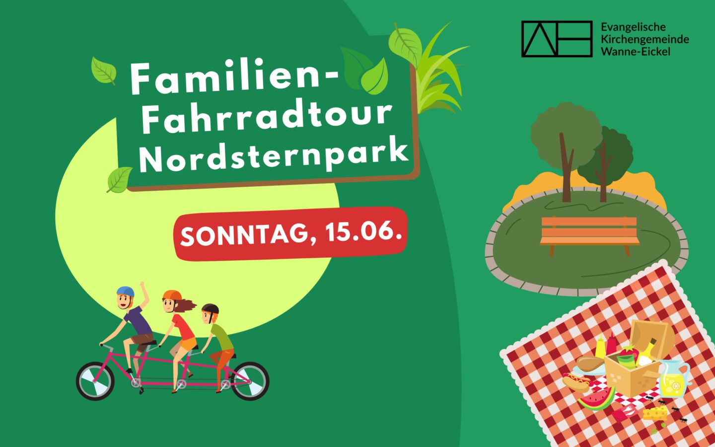 15.06.2025, 12 Uhr: Fahrradtour – Nordsternpark