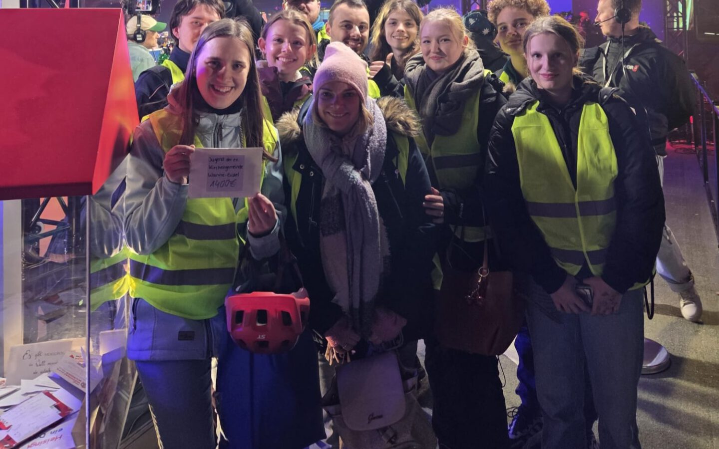 Jugend beim WDR2-Weihnachtswunder