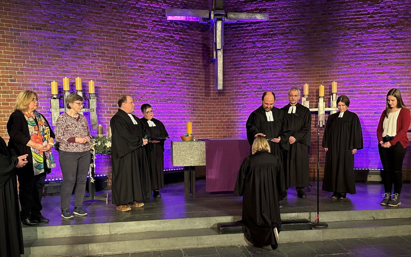 Herzlich willkommen, Pfarrerin Bongers