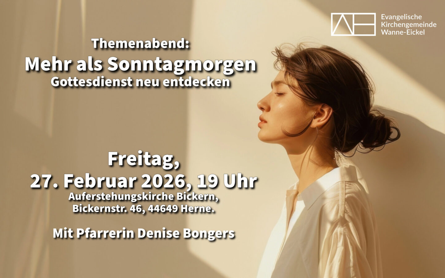 27.02.2026, 19 Uhr: Themenabend