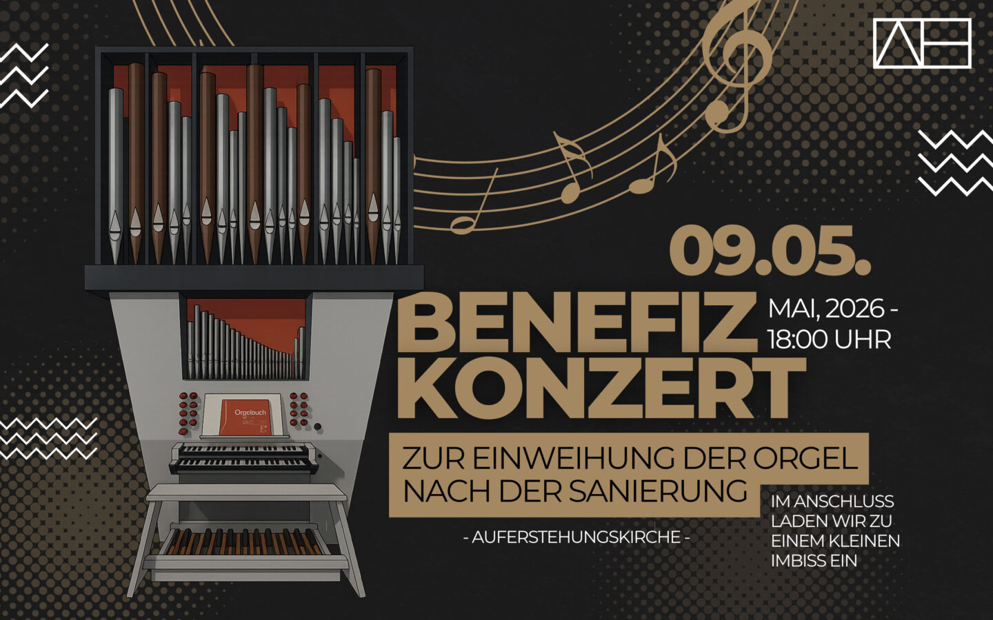 09.05.2026, 18 Uhr: Benefizkonzert