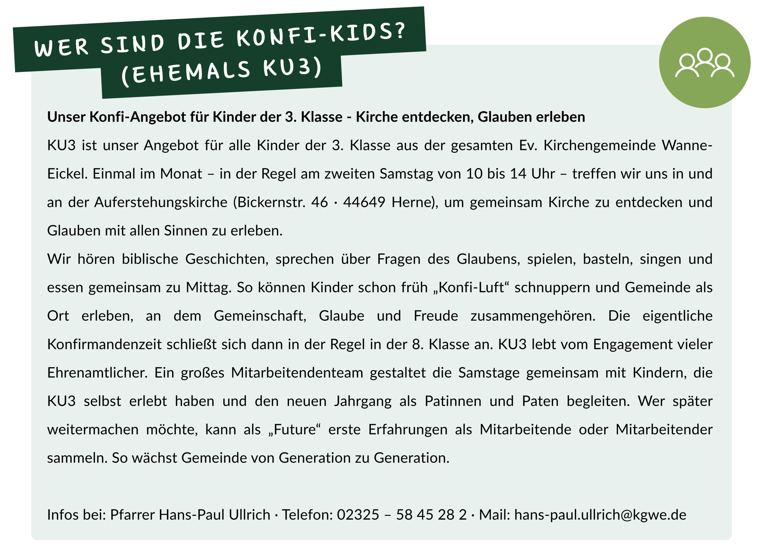 Konfirmation Was ist…