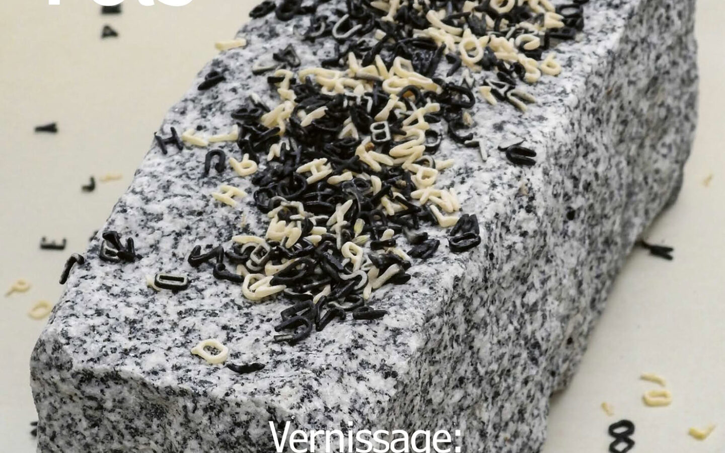 8.11.2026, 16 Uhr: Vernissage „…und etliches fiel auf den Fels“